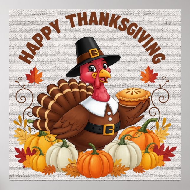 Happy thanksgiving Poster (Framsidan)