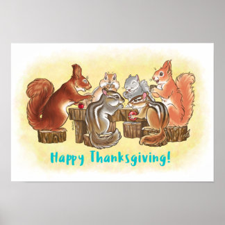 Happy thanksgiving! poster
