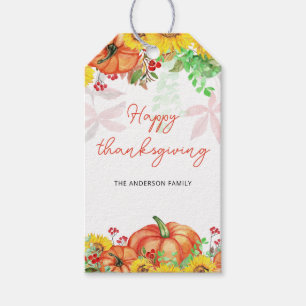 Happy thanksgiving presentetikett