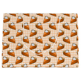 Happy thanksgiving Pumpkin Paj Orange Gingham