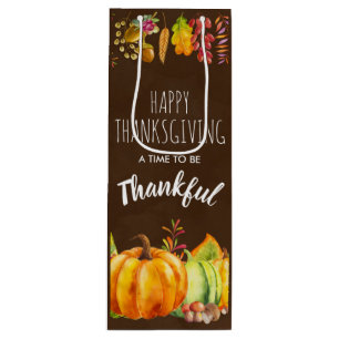 Happy thanksgiving Pumpkins and Autumn Foliage