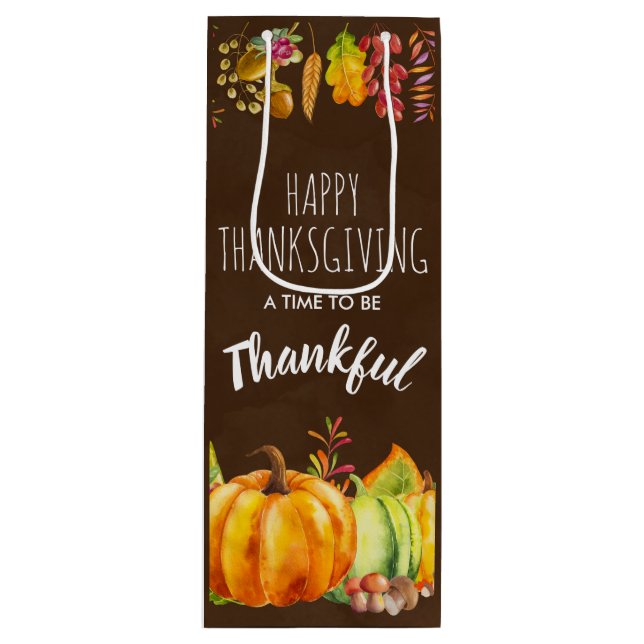 Happy thanksgiving Pumpkins and Autumn Foliage (Framsidan)