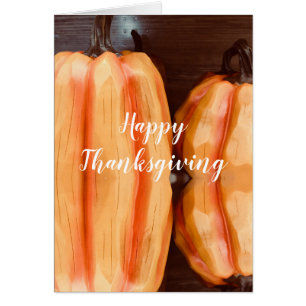 happy thanksgiving Pumpkins Helgdag Hälsningskort