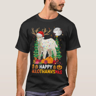 Happy thanksgiving Ragdoll Funny Goat Lycklig Hall T Shirt