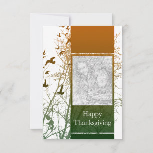 happy thanksgiving (silhucreen) inbjudningar