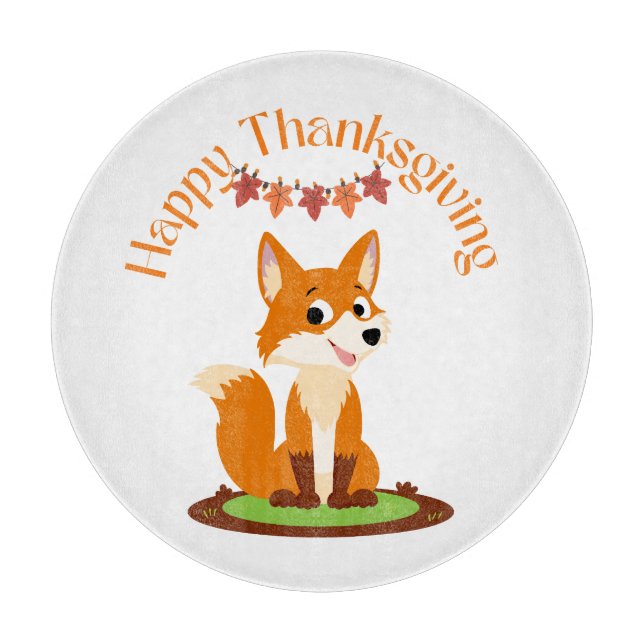 Happy thanksgiving Smiling Fox (Framsidan)