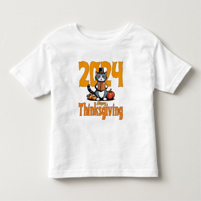 Happy thanksgiving t shirt (Framsida)