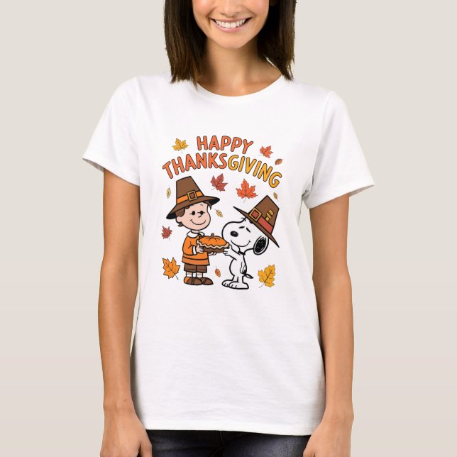 Happy thanksgiving t shirt (Framsida)