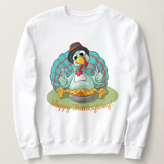 Happy thanksgiving t shirt (Design framsida)