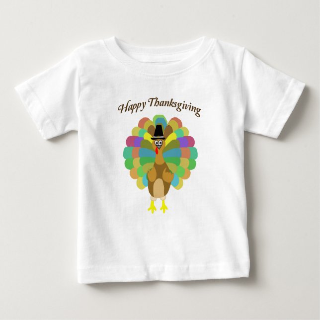 Happy thanksgiving tee shirt (Framsida)