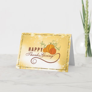 Happy thanksgiving-textdesign med påfyllnadstecken helgkort