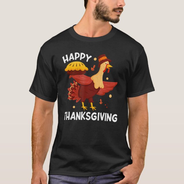 Happy Thanksgiving Thanks Giving  Thanksgiving 2 T Shirt (Framsida)