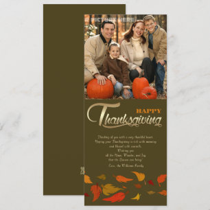Happy thanksgiving. Thanksgiving Photo Julkort