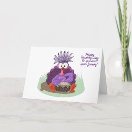 Happy thanksgiving till dig och din familj tack kort