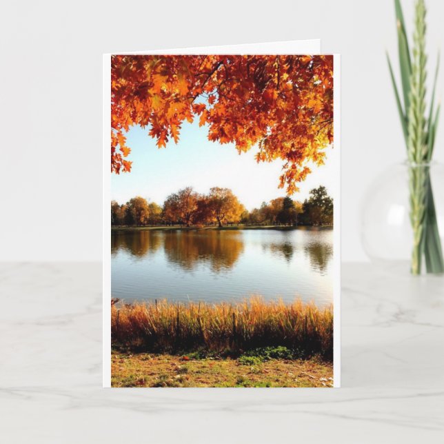 HAPPY THANKSGIVING TILL EN "MYCKET SPECIELLARE PER KORT (Framsida)