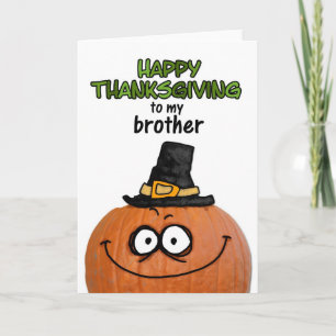 Happy thanksgiving till min broder helgkort