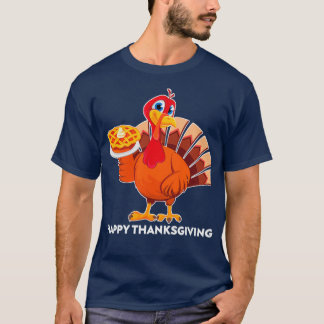 Happy thanksgiving turkey 6 t shirt