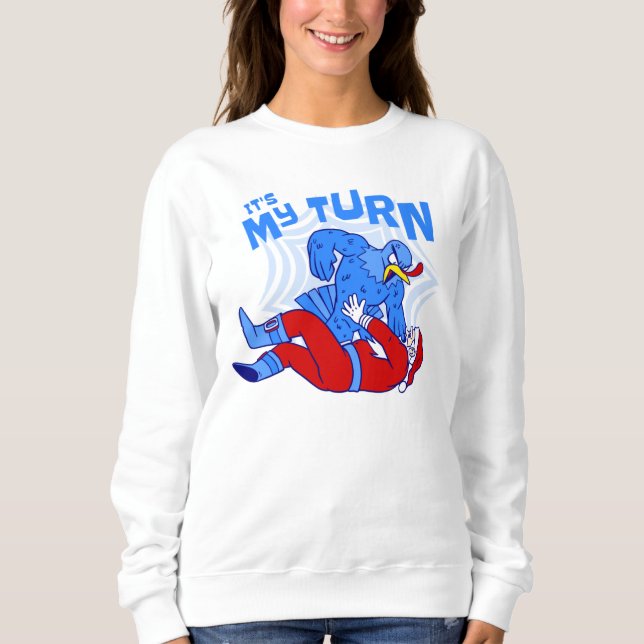 happy thanksgiving turkey vs santa christmas t shirt (Framsida)