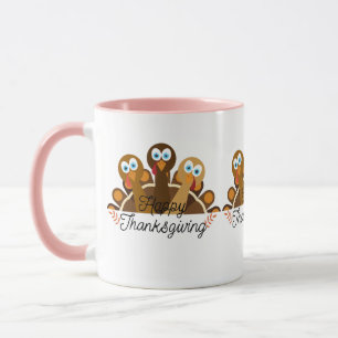 Happy thanksgiving Turkiet Ceramic Mugg