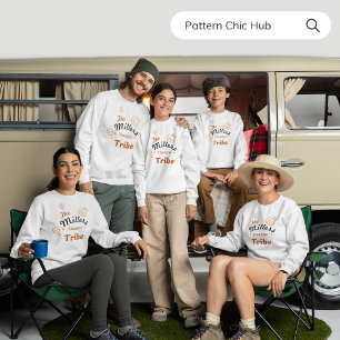 Happy thanksgiving Turkiet Fall Reunion Familj Lång Ärmad Tröja