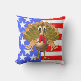 Happy thanksgiving Turkiet Kudde