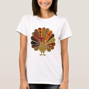Happy thanksgiving Turkiet - Kvinnors T-Shirt