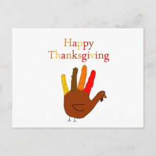 Happy thanksgiving Turkiet Teckning Helg Vykort
