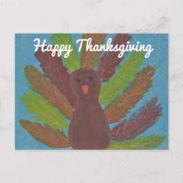 happy thanksgiving Turkiet Vykort