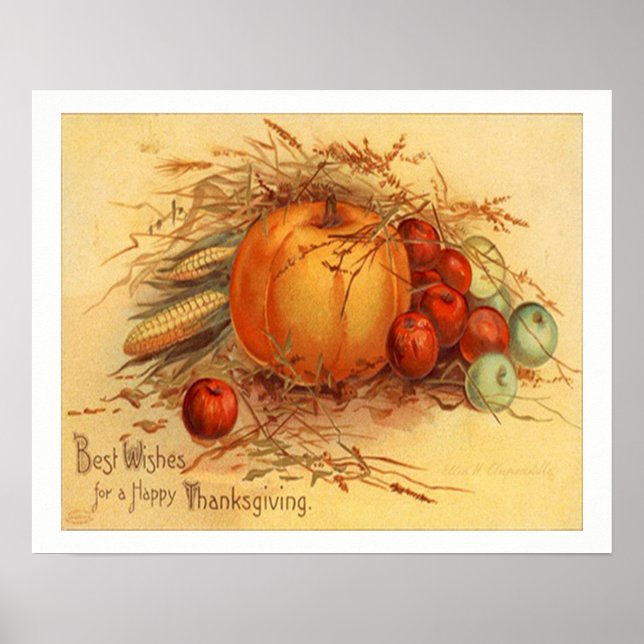 Happy thanksgiving! v.2 poster (Framsidan)