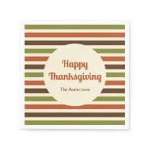 Happy thanksgiving värd Namn Färg Rand