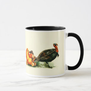 happy thanksgiving. Vintage Design Gift Mugg