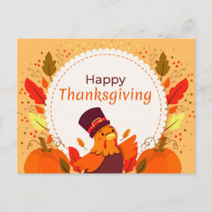 Happy thanksgiving vykort