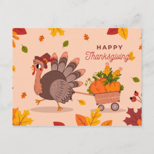 Happy thanksgiving vykort
