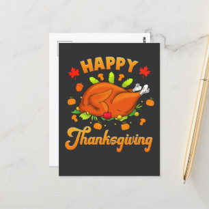Happy thanksgiving vykort