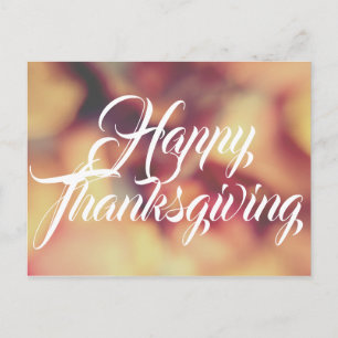 happy thanksgiving vykort