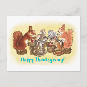 happy thanksgiving! vykort