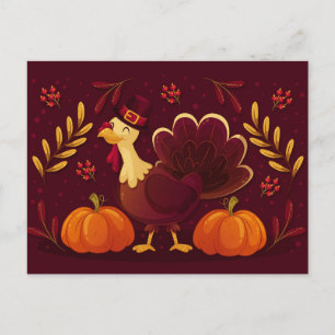 happy thanksgiving vykort