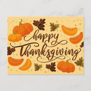 happy thanksgiving vykort