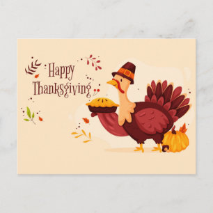 happy thanksgiving vykort