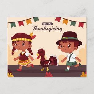 Happy thanksgiving vykort