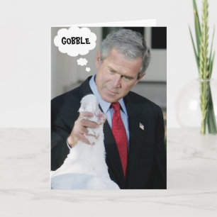 Happy thanksgivingBush kort