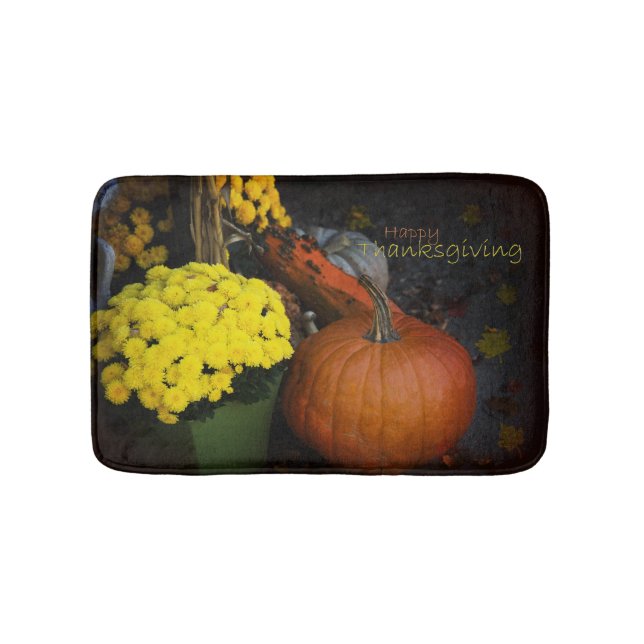 Happy thanksgivingdesigner - badmatta badrumsmatta (Framsidan)