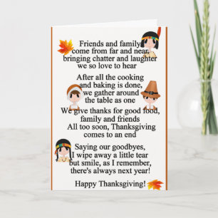 Happy thanksgivinghälsningkort helgkort
