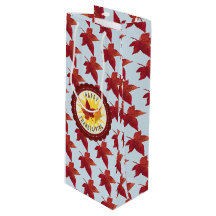 Happy thanksgivinghimmel och höst löv