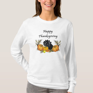 Happy thanksgivingT-tröja Tee Shirt