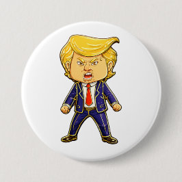 Happy Trump Pin Meme Angry Trump Pop Art Knapp