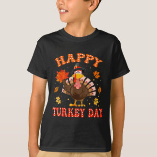 Happy Turkey Day Shirt For Women Happy Thanksgivin T Shirt