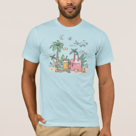 Happy vacation t shirt
