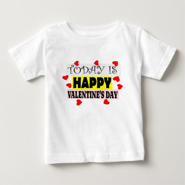 happy valantaine t shirt (Framsida)