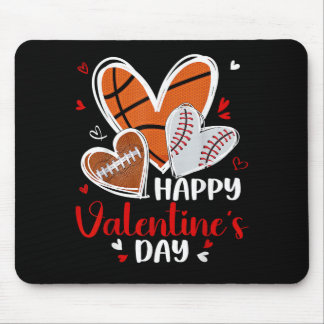 Happy Valentine Baseball Football Basketball Heart Musmatta